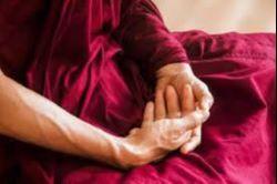 Yeunten Ling - Tibetaans Instituut Schoten - Mediation - Monk hands